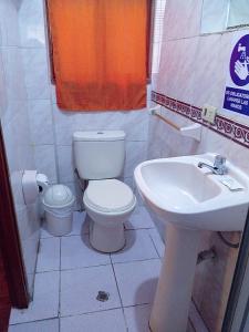 Vannituba majutusasutuses Hostal Tu Hogar