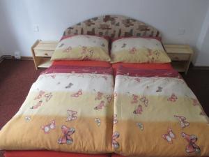 Llit o llits en una habitació de Dům Hana