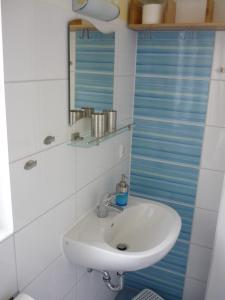 Phòng tắm tại Ferienwohnung Ostsee23