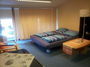 Katil atau katil-katil dalam bilik di Landhaus Wachendorf