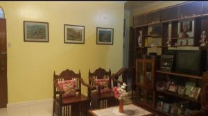Knihovna v bed and breakfast