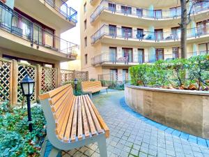 Balkón alebo terasa v ubytovaní Downtown Vibe-Király II apts w private balcony + 5 fotografií