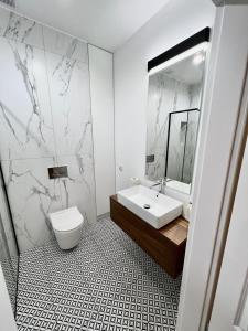 Kúpeľňa v ubytovaní Warsaw Premium Apartments Old Town