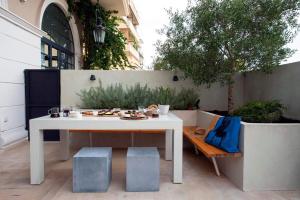 Posedenie v ubytovaní Corfu Town Stylish Twin Apartment