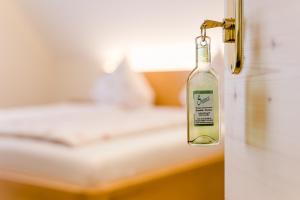 Ένα ή περισσότερα κρεβάτια σε δωμάτιο στο Gästezimmer Steiner