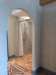 Een badkamer bij Manoir du Plessis au Bois