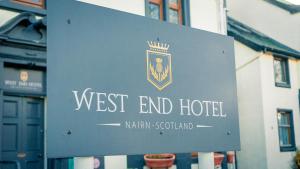 Certifikát, hodnocení, plakát nebo jiný dokument vystavený v ubytování West End Hotel