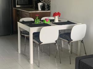 Dapur atau dapur kecil di Obera Beach #105