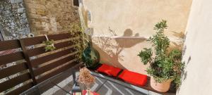 Balkón nebo terasa v ubytování Jasmina Apartment