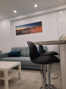 Posedenie v ubytovaní Apartamento Costa de Almería a 50m Playa San Miguel