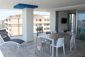 Balkón alebo terasa v ubytovaní Nashira Apartments