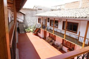 Balkón nebo terasa v ubytování Casa Union Cusco