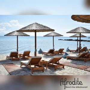 Galería fotográfica de Afrodite Seaside Rooms en Kallithea Halkidikis
