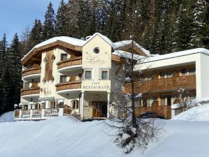 Landhaus Paradies Samnaun Spiss v zimě