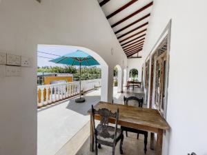 Balkon oz. terasa v nastanitvi Alice in Paradise