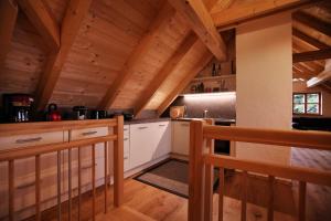 Dapur atau dapur kecil di Stein im Holz