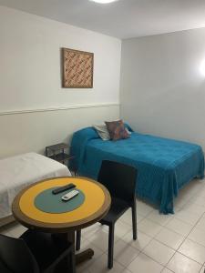 Postel nebo postele na pokoji v ubytování Portillo Apartments
