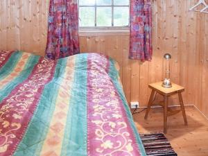 Postel nebo postele na pokoji v ubytování Holiday home Leirvik I Sogn