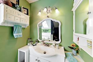 Koupelna v ubytování Pisgash Cottage + 24 fotografií