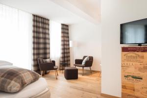 Posezení v ubytování Boutique Hotel Moosegg