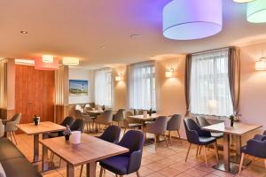 Posezení v ubytování City-Hotel-Wolgast