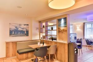 Posezení v ubytování City-Hotel-Wolgast