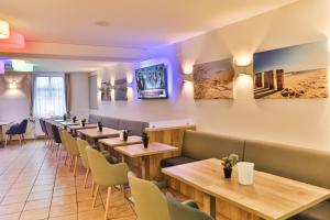 Posezení v ubytování City-Hotel-Wolgast