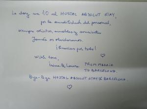 Fotografie z fotogalerie ubytování Hostal Absolut Stay v destinaci Barcelona