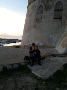 Goście zatrzymujący się w obiekcie Villa SALENTO2 -doppio terrazzo panoramico vista mare mozzafiato immersa nella natura