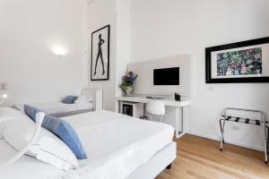 Postel nebo postele na pokoji v ubytování Calapetra Resort