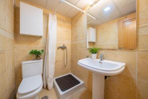 Koupelna v ubytování Apartamento con vistas al mar en Manilva Playa