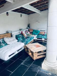 Ένα ή περισσότερα κρεβάτια σε δωμάτιο στο Quinta