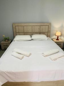 Postel nebo postele na pokoji v ubytování sea view rooms in Batumi