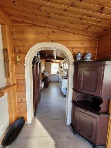 Kuchyň nebo kuchyňský kout v ubytování Villa Teun