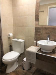 A bathroom at Aitherial Summer House