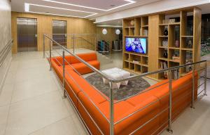 Posezení v ubytování DMax Hotel