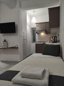A kitchen or kitchenette at Aitherial Summer House