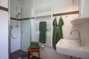 Koupelna v ubytování Landhaus Kaiserblick + 9 fotografií
