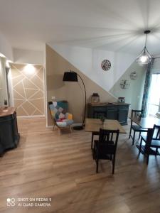 A seating area at CASA STELLA San Sisto