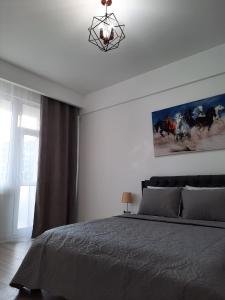 Cama o camas de una habitación en Luxury City Center Apartment – Garofita Romana