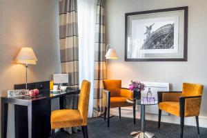 Posezení v ubytování Auteuil Manotel