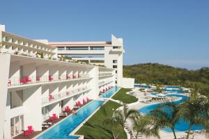 an aerial view of the hotel and the resort at Secrets Huatulco Resort & Spa in Santa Cruz Huatulco