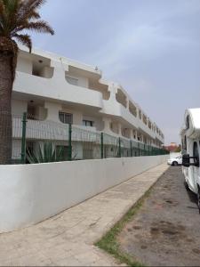 Het gebouw waarin het appartement zich bevindt