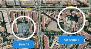 The surrounding neighborhood or a neighborhood close to Az apartmant