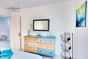 TV a/nebo společenská místnost v ubytování Vivienda Vacacional Sea Garden