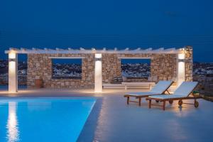 Gallery image of Mesmerizing 5bed Villa with Pool in Kanalia in Agios Ioannis Mykonos