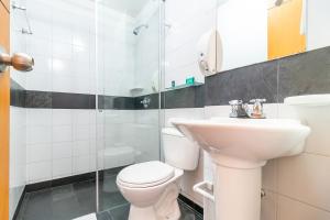 Koupelna v ubytování Hotel Abitare 56
