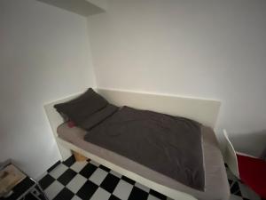 Postel nebo postele na pokoji v ubytování Ihr Apartment in der Natur