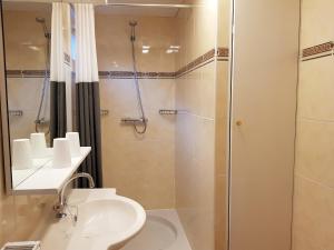 Koupelna v ubytování Hotel B&B Seahorse