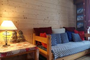 Posezení v ubytování Apartment With View On The Mont Blanc